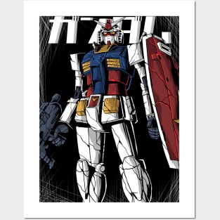 gundam rx 78 Posters and Art